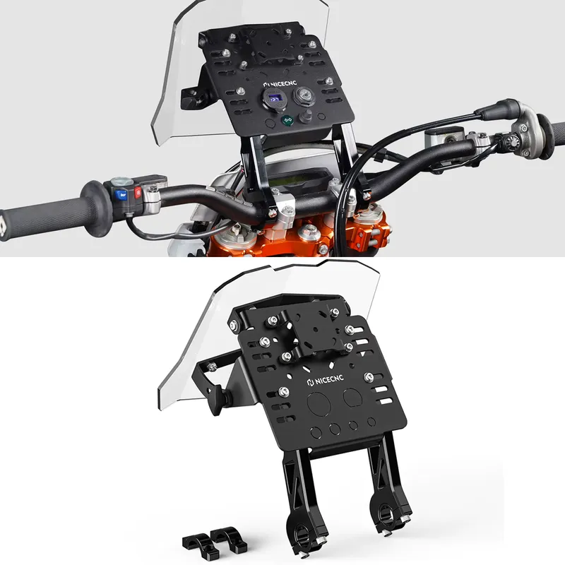 Nicecnc Suporte GPS e Carenagem para Motos Off-road