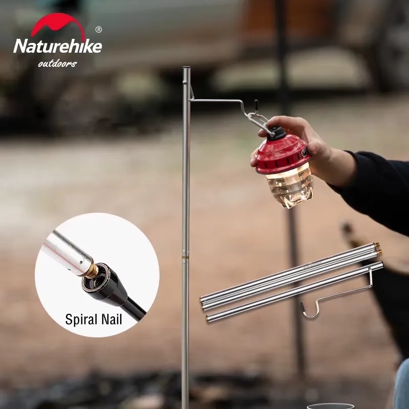 Naturehike Suporte Lanterna Portátil para Camping