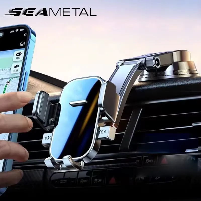 SEAMETAL Suporte Celular Carro Universal Antivibração