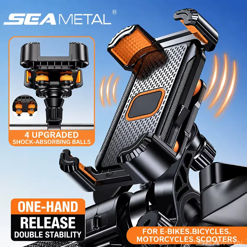 SEAMETAL Suporte Universal para Telefone de Bicicleta