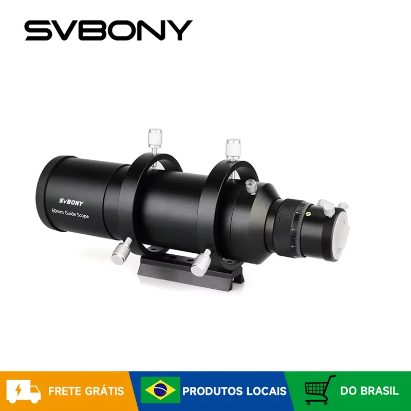 SVBONY Guia de Telescópio 50/60mm com Foco Helicoidal
