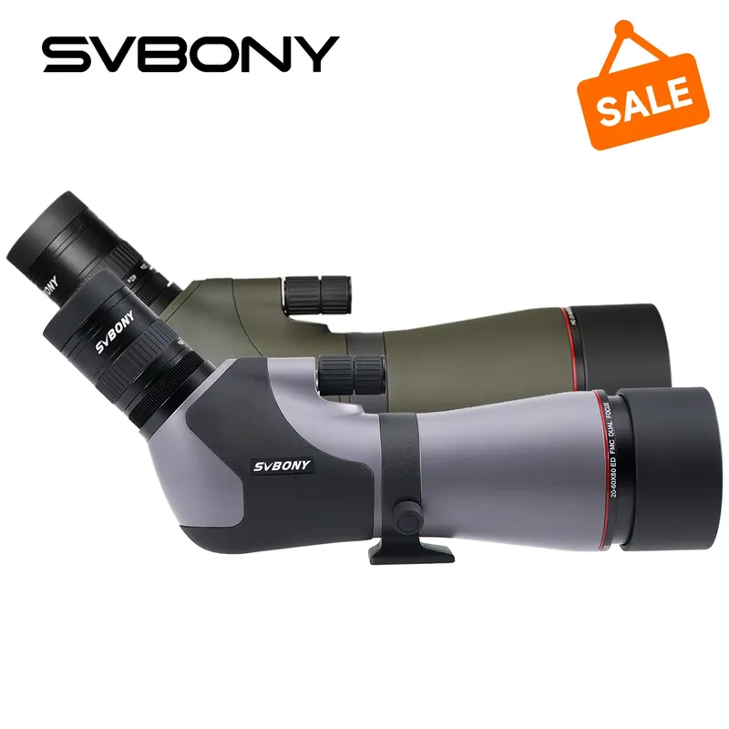 SVBONY Luneta 20-60x80 SV46 com Prisma Porro
