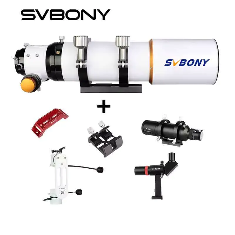 SVBONY SV503 Telescópio Refrator 70ED/80ED Astrofotografia