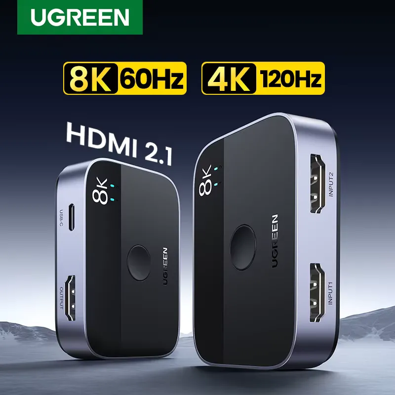 Ugreen Switch HDMI 2.1 8K 60Hz 4K 120Hz