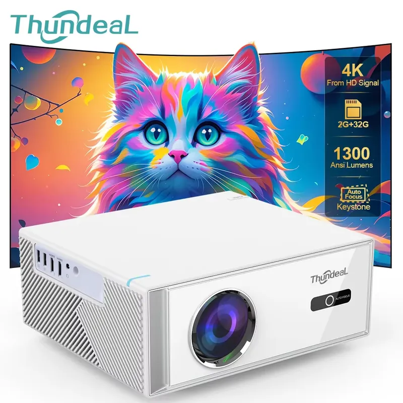 ThundeaL TD95W Projetor Portátil Full HD 1080p Android WiFi