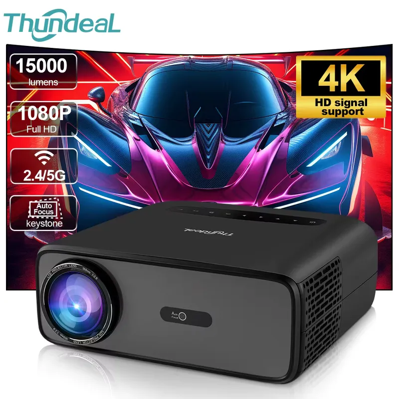 ThundeaL TD97 Pro: Projetor Full HD 1080p Wi‑Fi com Android