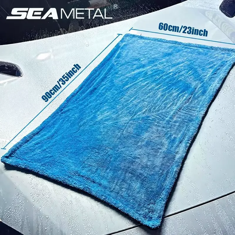 SEAMETAL Toalha Microfibra 1200gsm para Lavar Carro