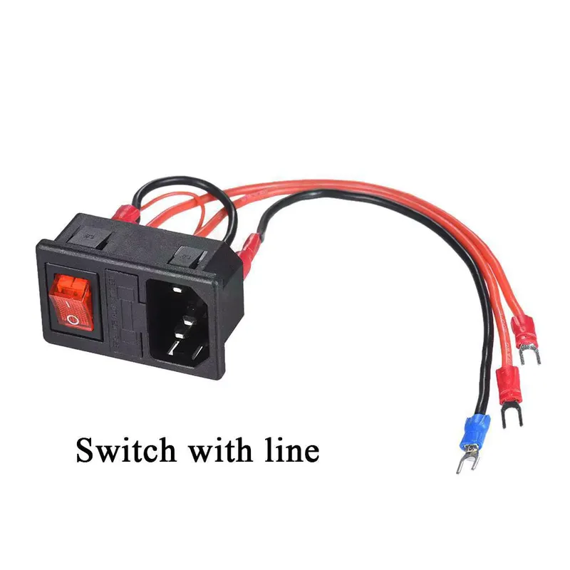 TWO TREES Interruptor de Fonte 220V/110V com Fusível para Impressora 3D