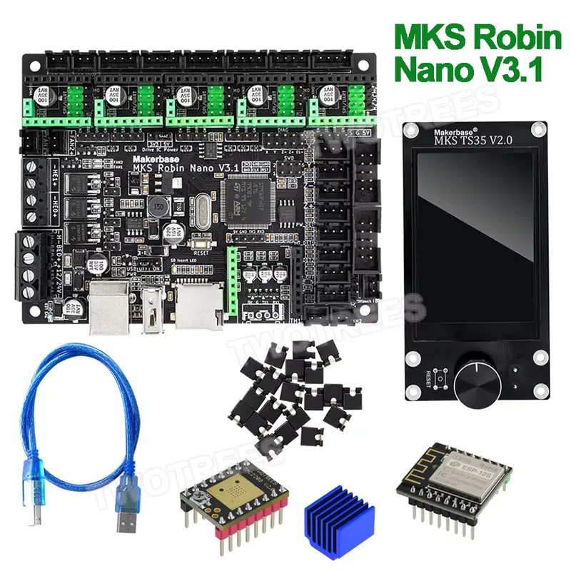 TWO TREES MKS Robin Nano V3.1 - Placa 3D com TFT e WiFi