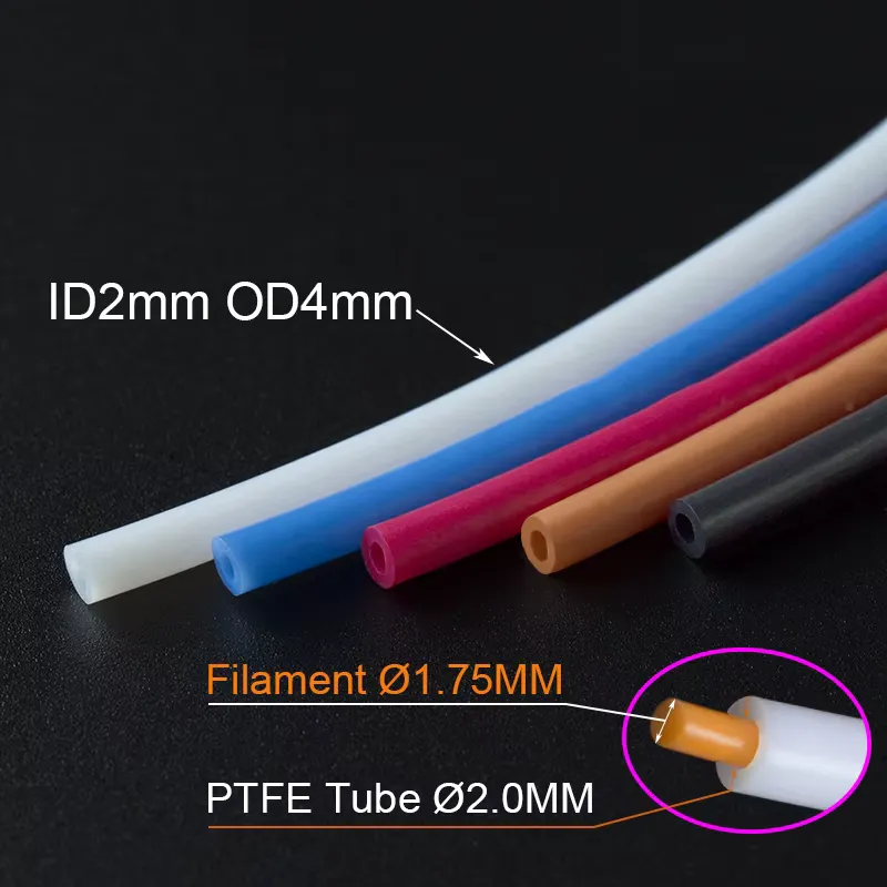 TWO TREES Tubo PTFE 1‑10 m para Bowden 1.75 mm ID – R$10,50