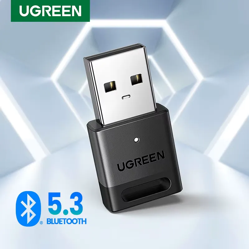 Ugreen Adaptador Bluetooth 5.3 USB Transmissor Receptor