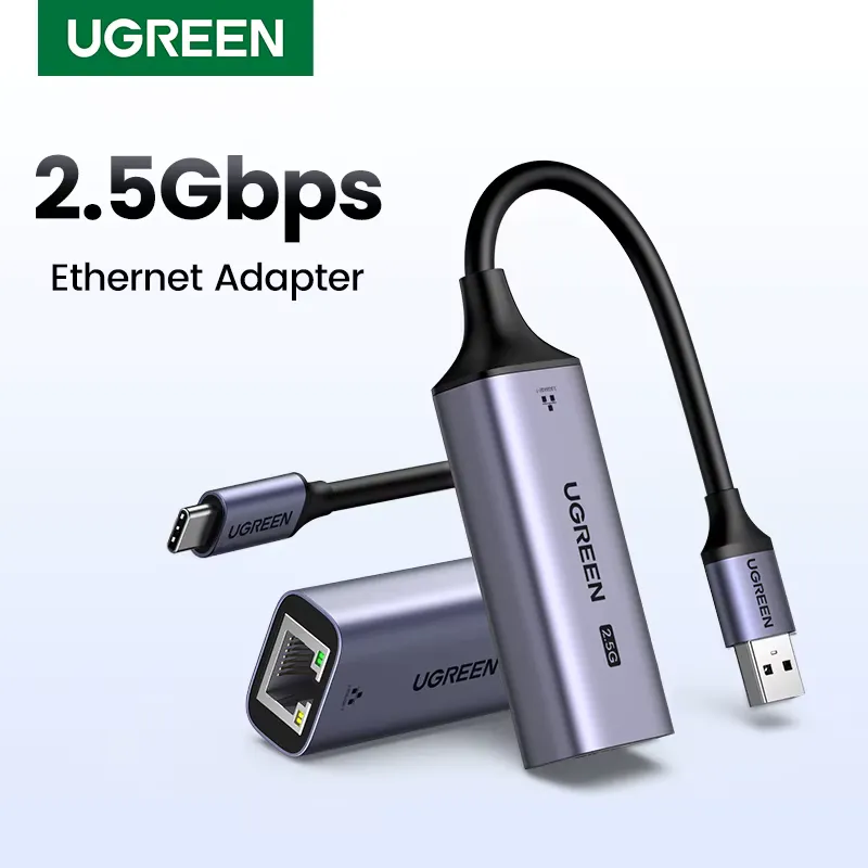 Ugreen Adaptador Ethernet USB 3.0 2.5G 2500Mbps