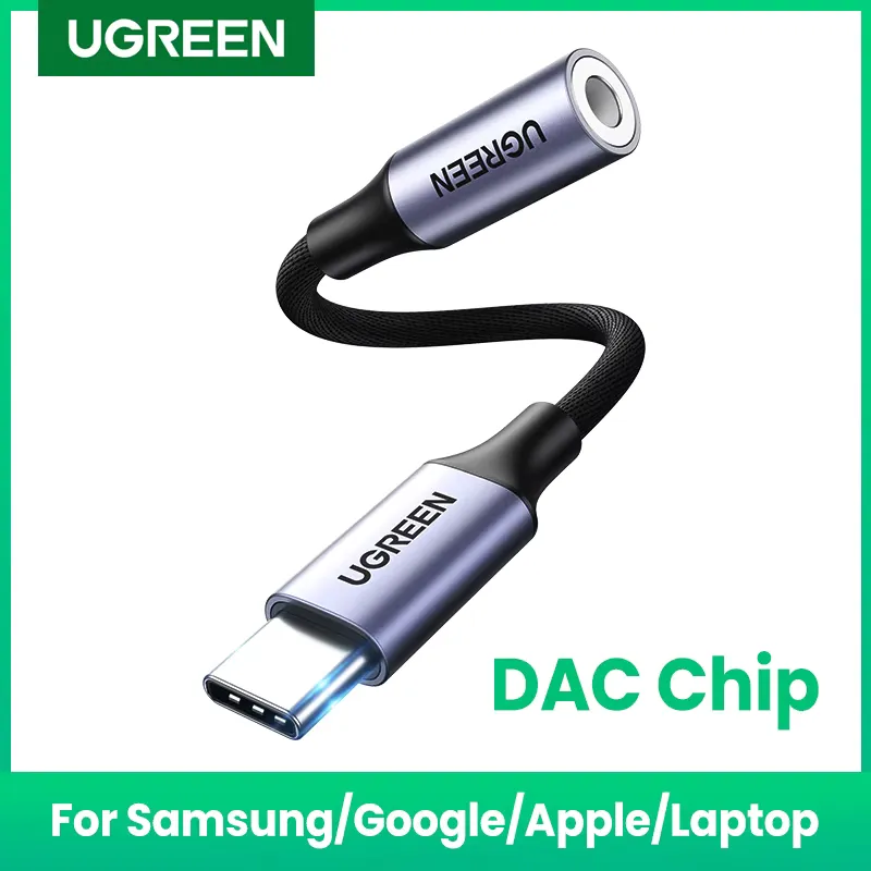Ugreen Adaptador USB-C para Fone 3.5mm