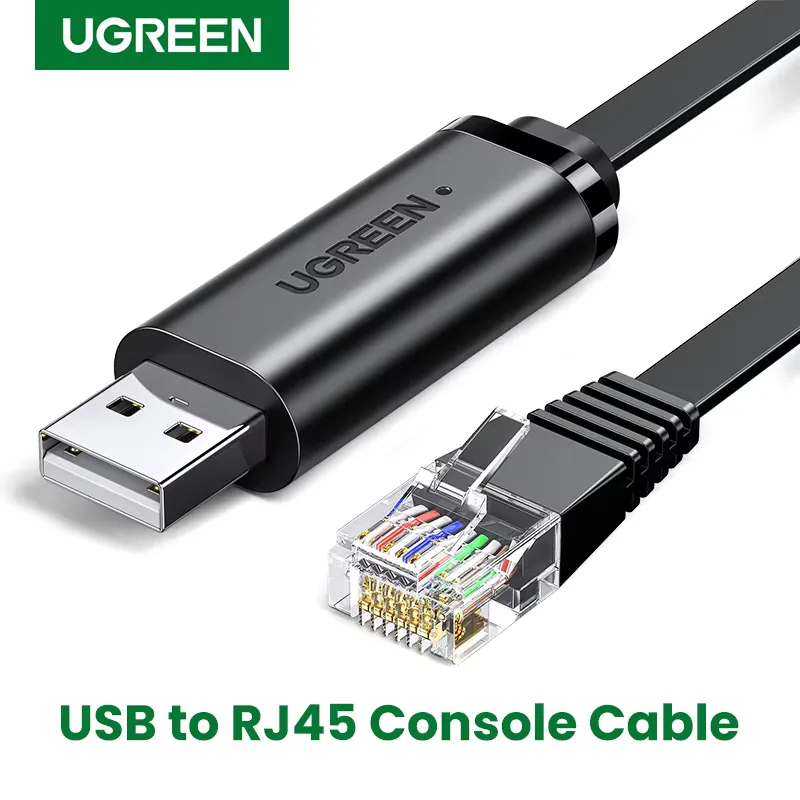 Ugreen Cabo Console USB RJ45 RS232 1.5m Cisco