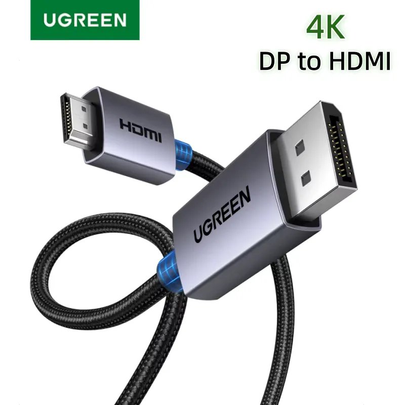 Ugreen Cabo DisplayPort para HDMI 4K - DP 1.2