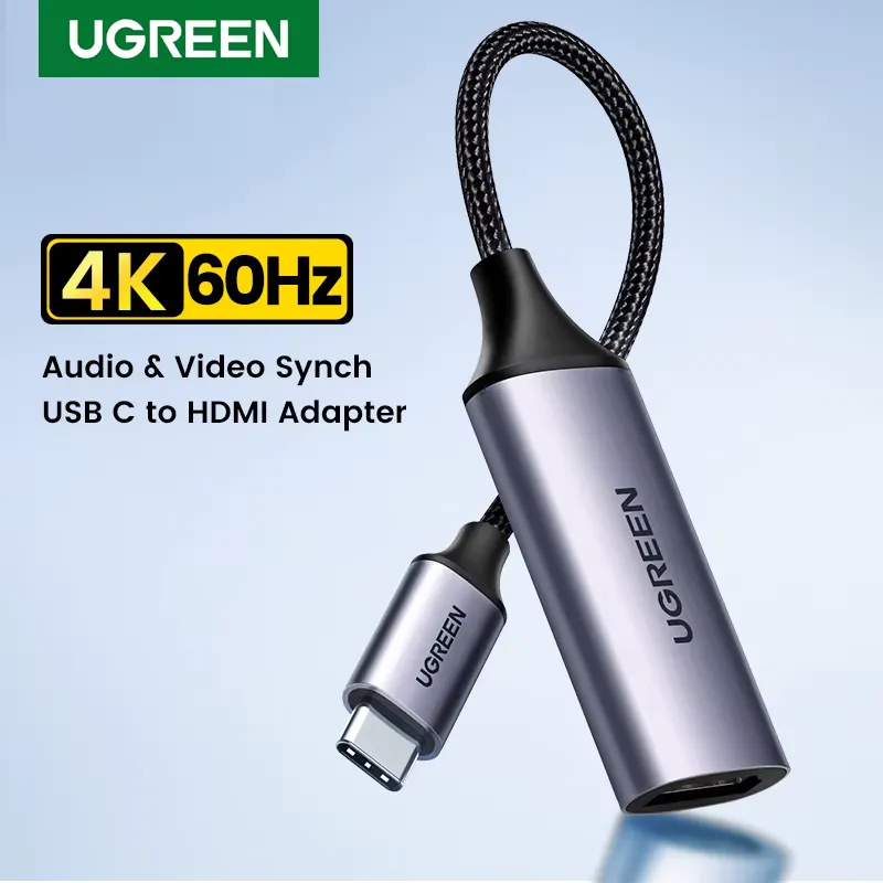 Ugreen Cabo USB-C para HDMI 4K - Adaptador Oficial