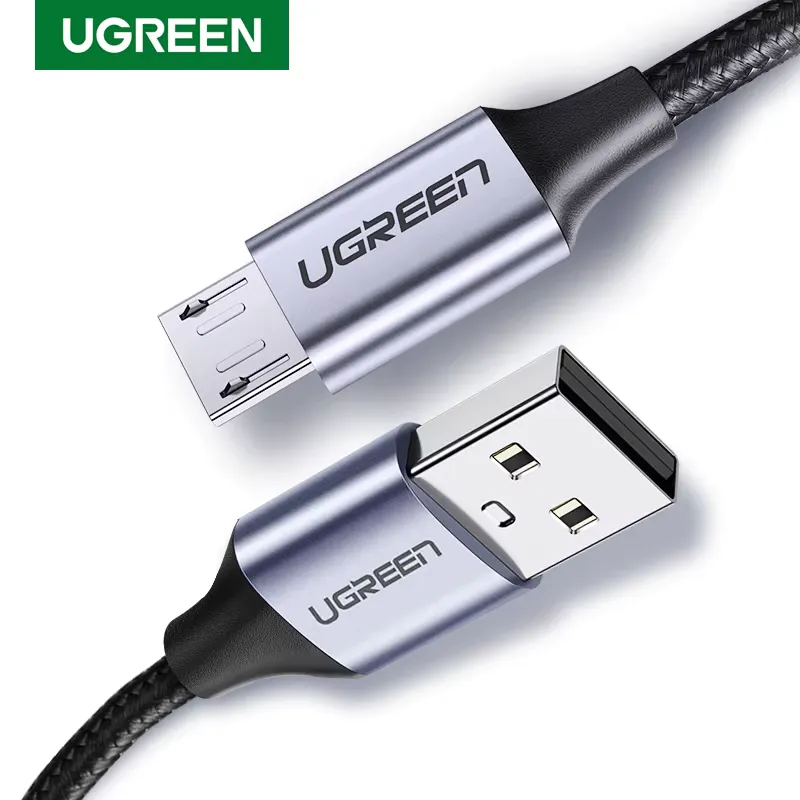 Ugreen Cabo USB Tipo C 2A Nylon - Carregamento Rápido