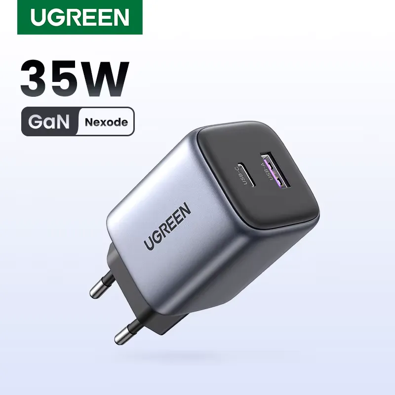 Ugreen Carregador Rápido USB-C 35W PD3.0 para iPhone 15