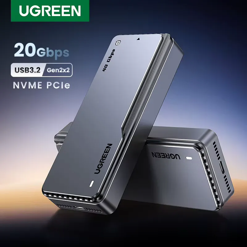 Ugreen Case SSD NVMe USB 3.2 com Resfriamento