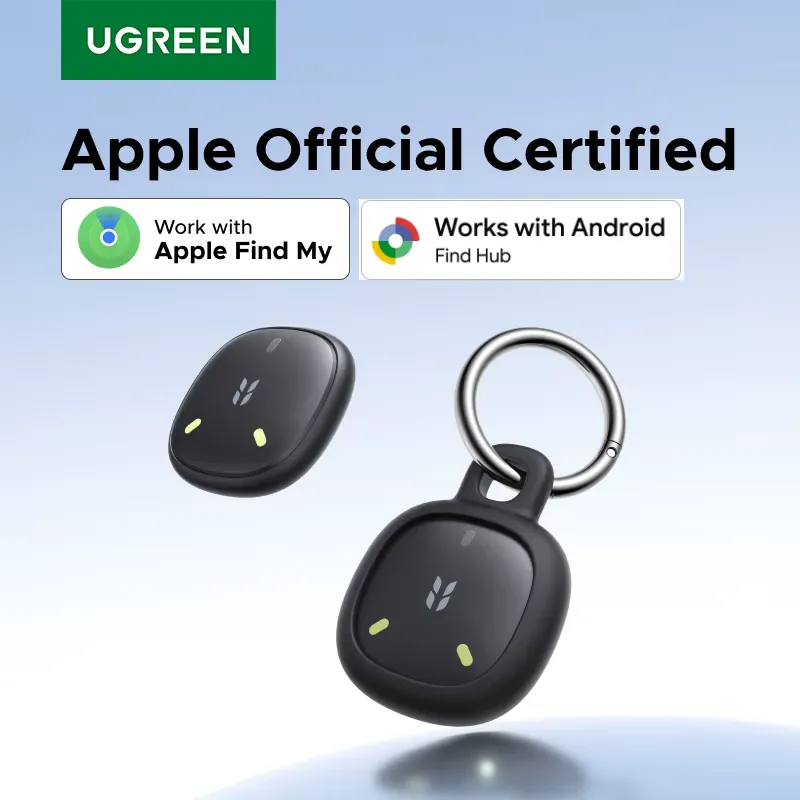 Ugreen FineTrack Mini Duo - Rastreador GPS Bluetooth 2 em 1