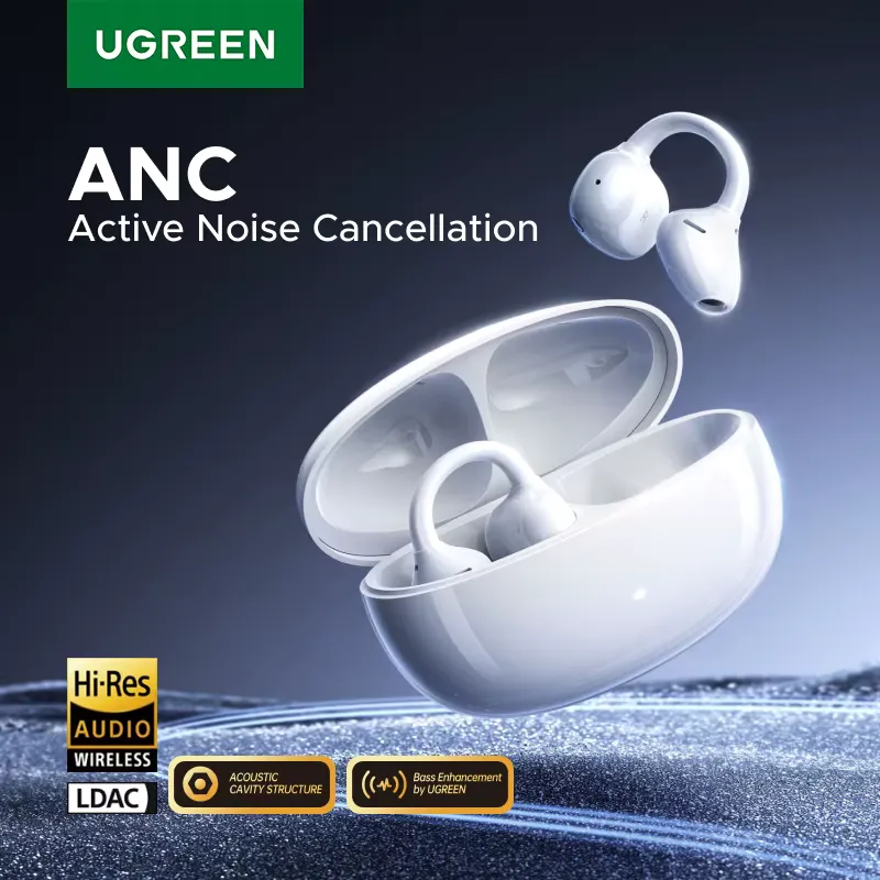 Ugreen Fones de Ouvido Sem Fio Bluetooth com ANC