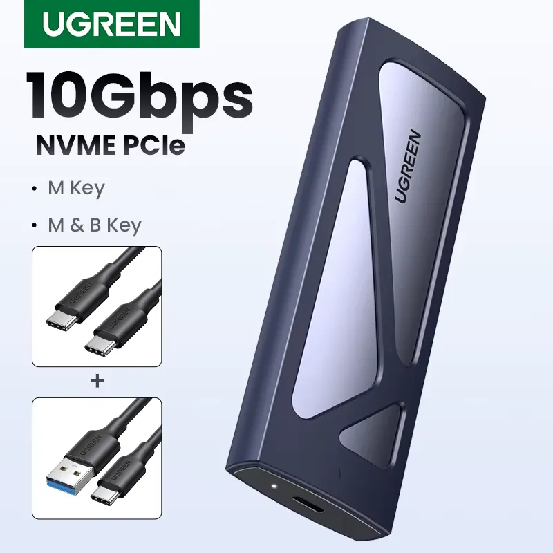 Ugreen Gabinete SSD M.2 NVMe USB-C 10Gbps