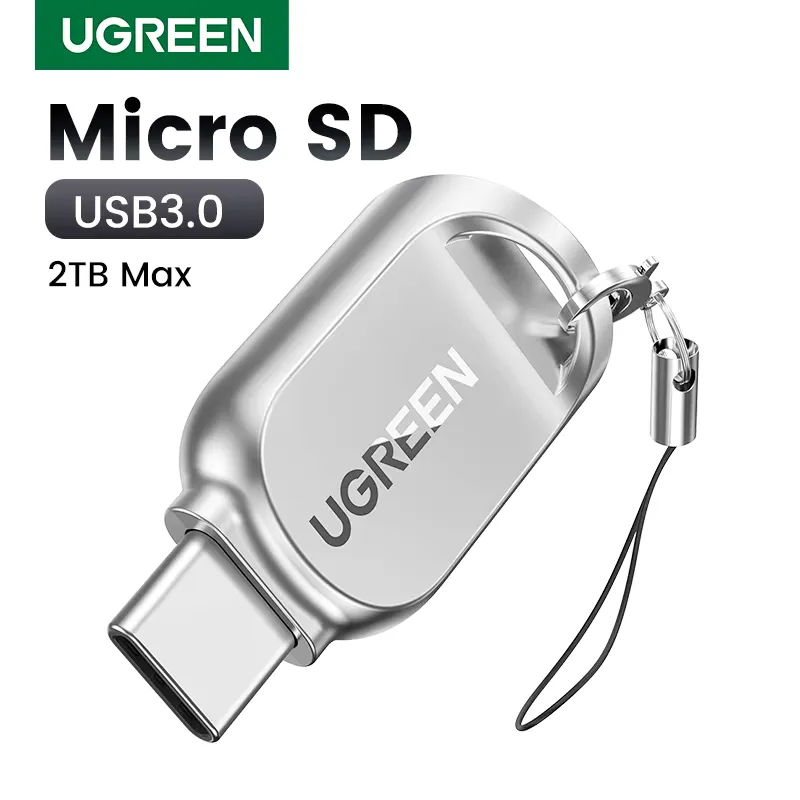 Ugreen Leitor de Cartão Micro SD USB-C com OTG