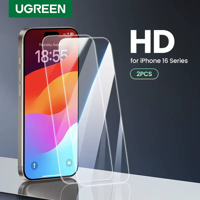 Ugreen Protetor de Tela Vidro Temperado iPhone 16 Pro Max