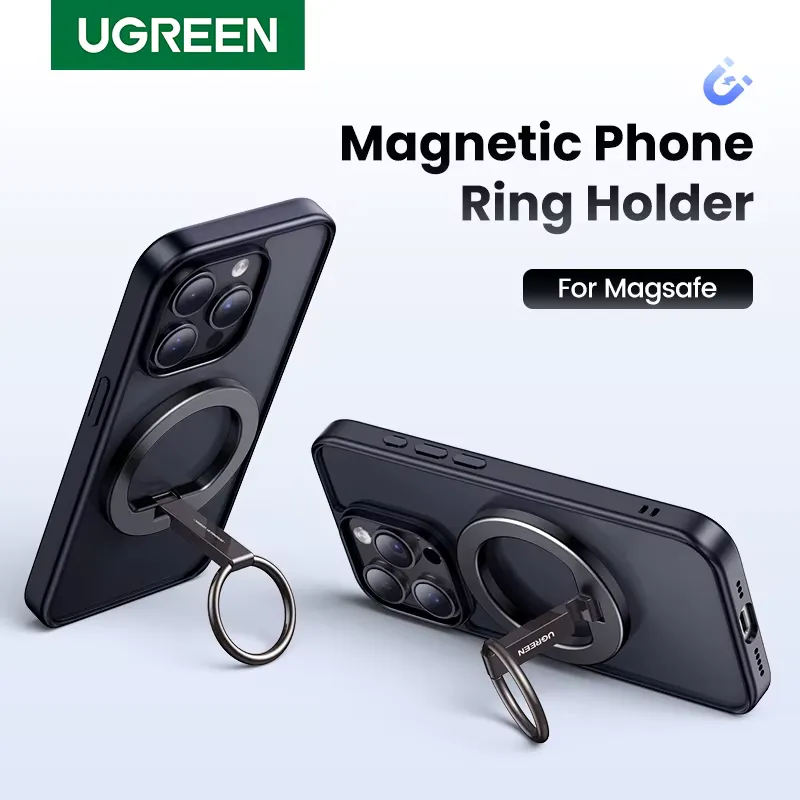 Ugreen Suporte Magnético para Celular com Anel 360°