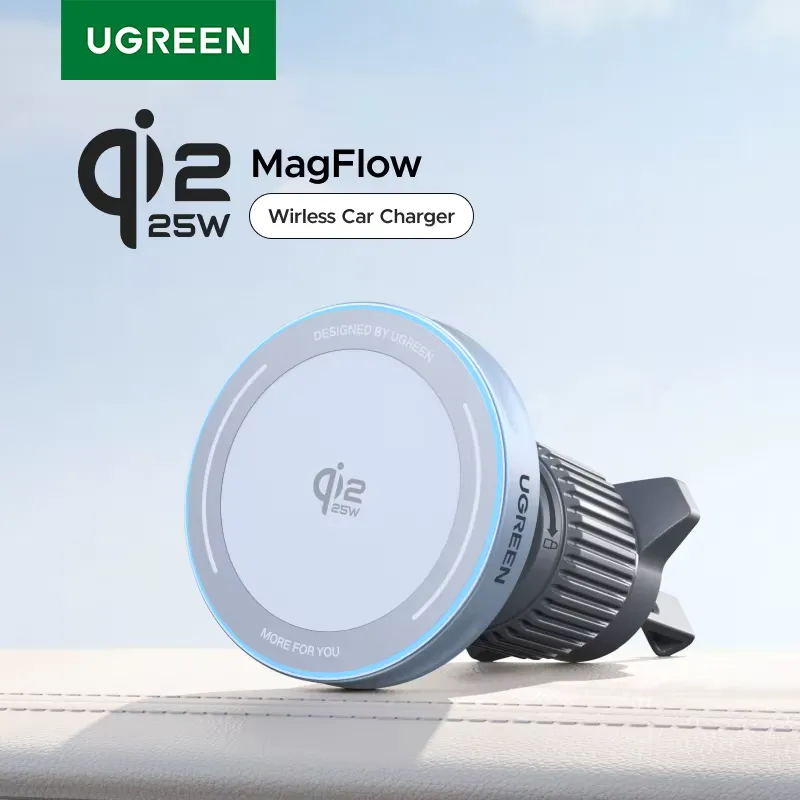 Ugreen Suporte Magnético Carregador Qi2 25W para iPhone