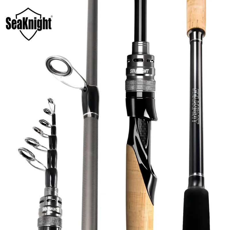 SeakNight Sange3 Vara Telescópica Carbono 2.1m a 2.7m
