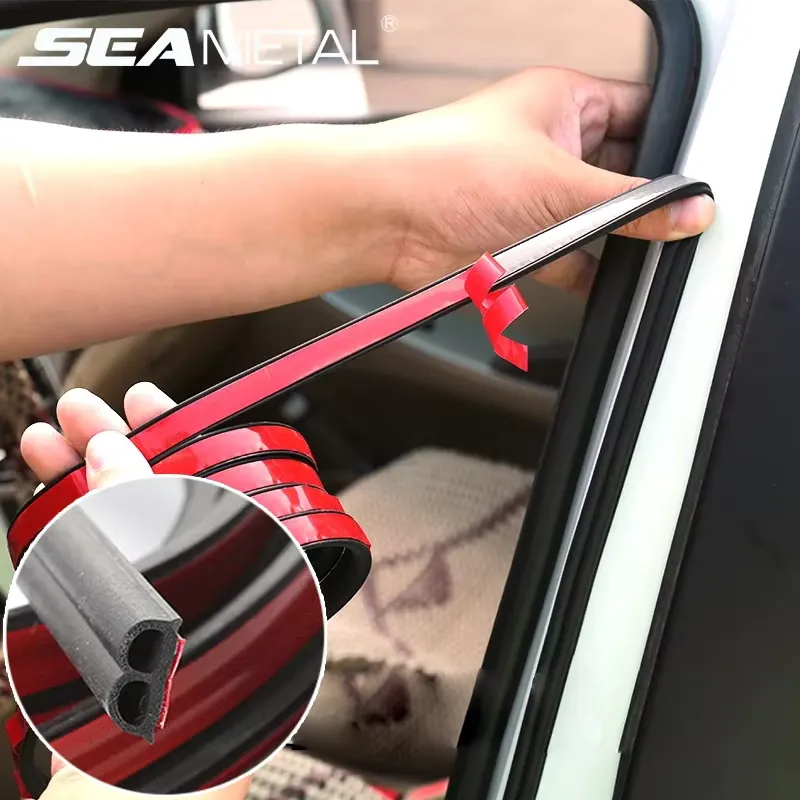 SEAMETAL Vedação de Borracha para Porta de Carro 4M a 25M