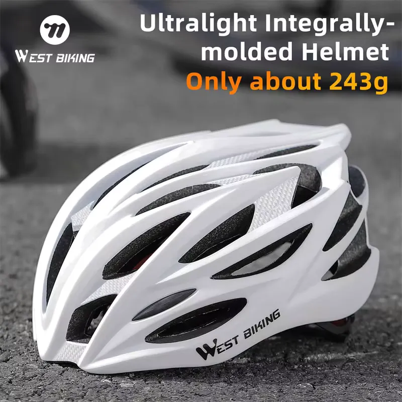 West Biking Capacete Ultralight Unissex para MTB e Estrada