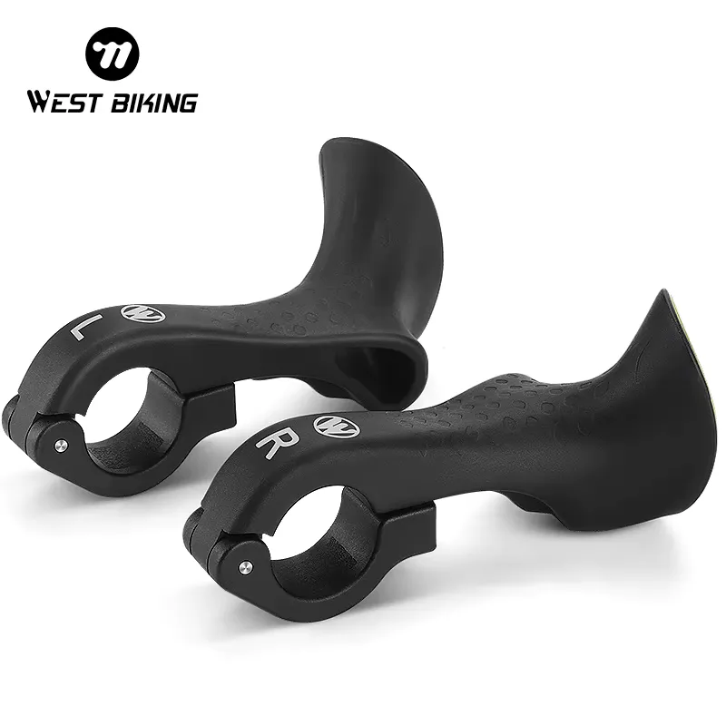 West Biking Extensão de Guidão MTB – 1 Par Leve e Ergonômico