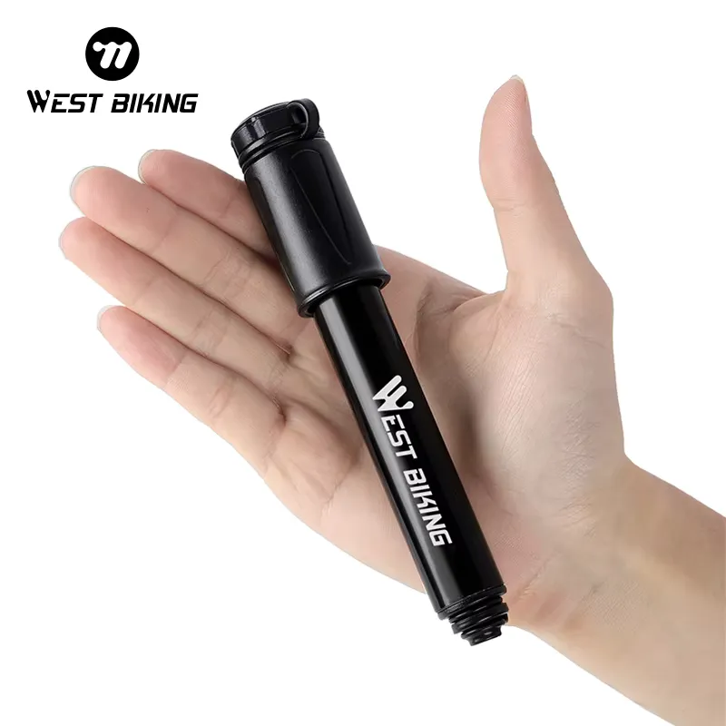 West Biking Mini Bomba de Bicicleta 100PSI Válvula Schrader e Presta