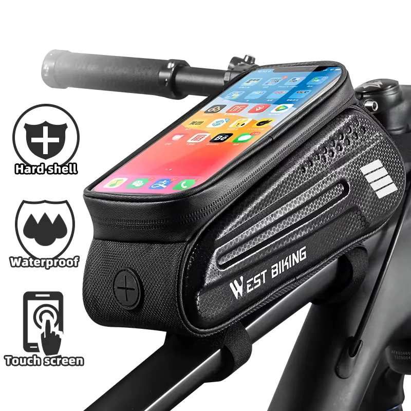 West Biking Suporte de Celular 7" à Prova d'Água para Bicicleta