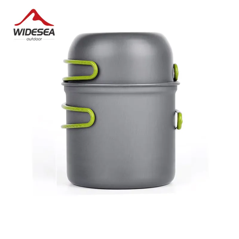 Widesea Kit Utensílios Camping Ultraleve - Piquenique e Trilha