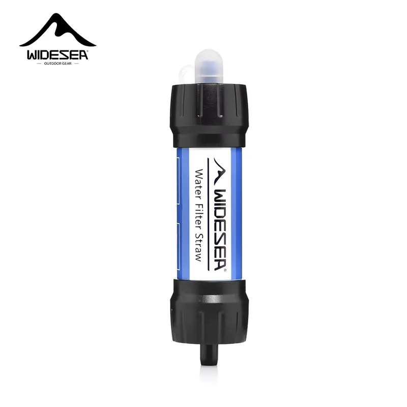 Widesea Purificador de Água Portátil para Camping 0.01 Micron