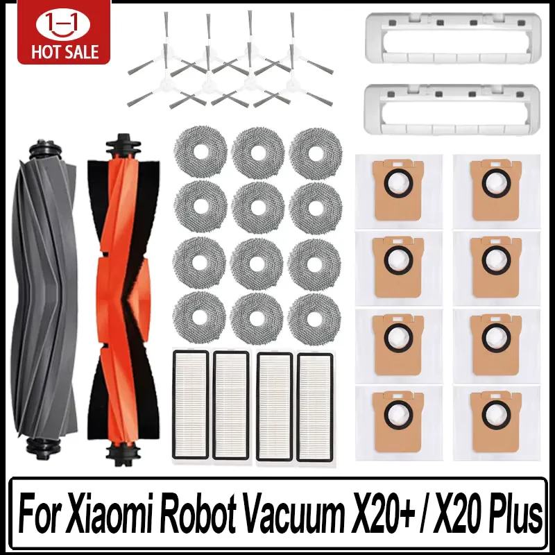 Xiaomi Robô Vácuo X20/X20 Plus - Kit Acessórios e Peças